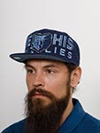 Бейсболка MITCHELL NESS арт. HHSS7646-MGRYYPPPNAVY Memphis Grizzlies NBA (темно-синий)